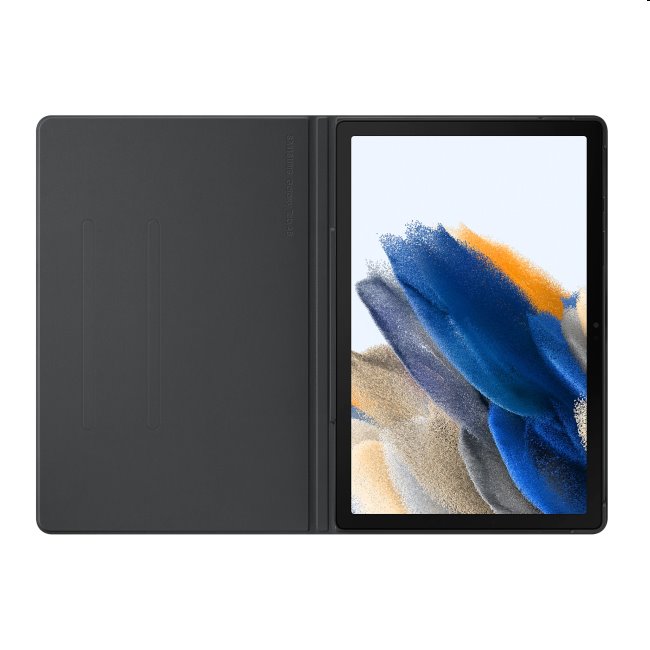 Puzdro Book Cover pre Samsung Galaxy Tab A8 10.5 (2021), tmavá šedá