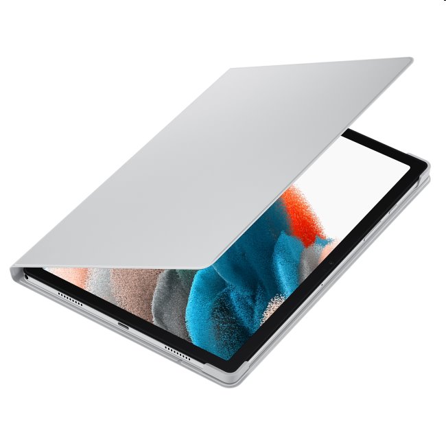 Puzdro Book Cover pre Samsung Galaxy Tab A8 10.5 (2021), strieborná Puzdro Book Cover pre Samsung Galaxy Tab A8 10.5 (2021), strieborná