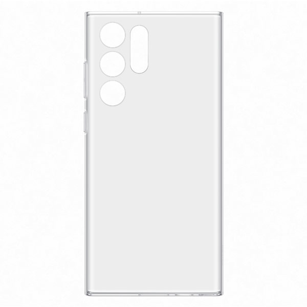 Zadný kryt Clear Cover pre Samsung Galaxy S22 Ultra, transparentná