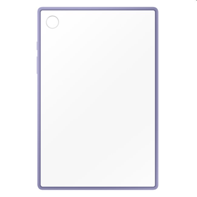 Puzdro Clear Edge Cover pre Samsung Galaxy Tab A8 10,5 (2021), fialová