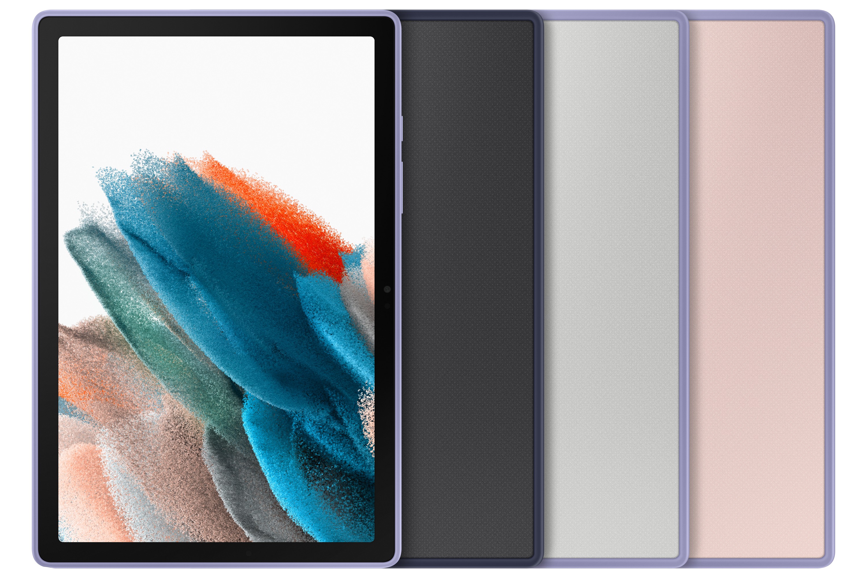 Puzdro Clear Edge Cover pre Samsung Galaxy Tab A8 10,5 (2021), modrá