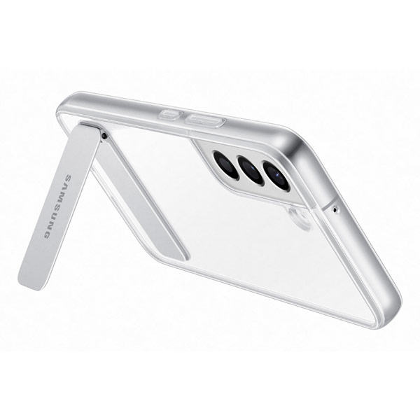 Zadný kryt Clear Standing Cover pre Samsung Galaxy S22 Plus, transparentná