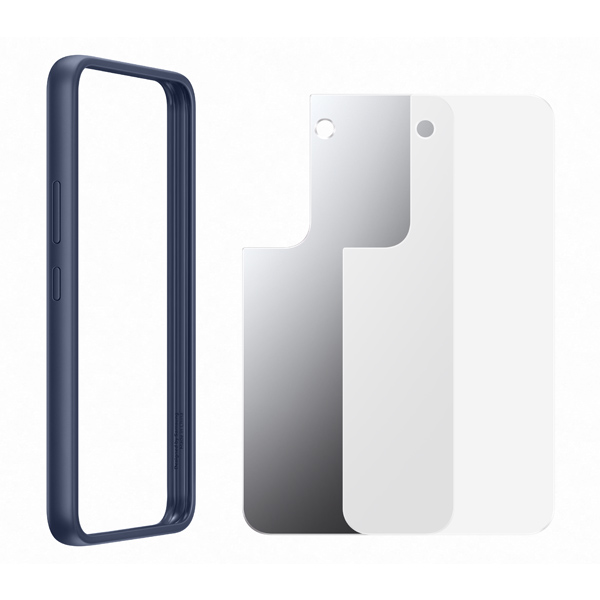 Zadný kryt Frame Cover pre Samsung Galaxy S22, námornícka modrá Zadný kryt Frame Cover pre Samsung Galaxy S22, námornícka modrá