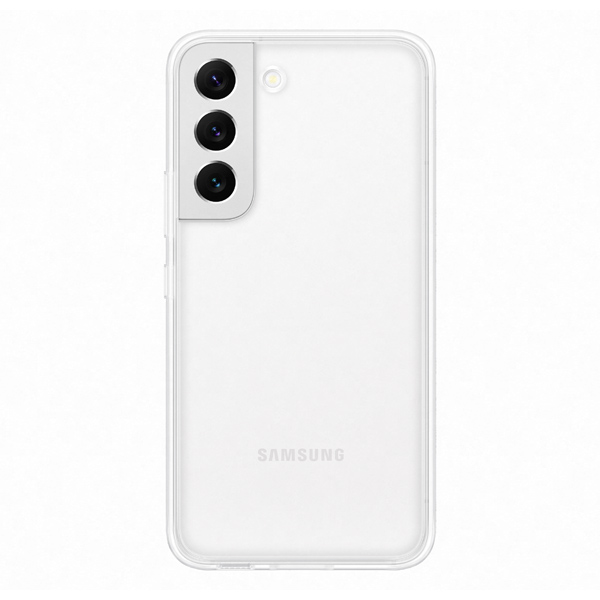 Puzdro Frame Cover pre Samsung Galaxy S22, transparent