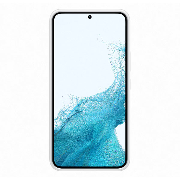 Zadný kryt Frame Cover pre Samsung Galaxy S22, biela