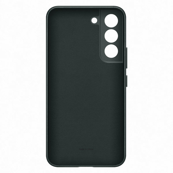 Zadný kryt Leather Cover pre Samsung Galaxy S22, zelená Zadný kryt Leather Cover pre Samsung Galaxy S22, zelená