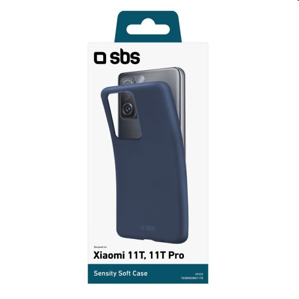 Zadný kryt SBS Sensity pre Xiaomi 11T/11T Pro, modrá Zadný kryt SBS Sensity pre Xiaomi 11T/11T Pro, modrá