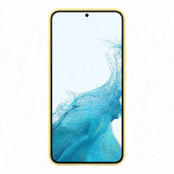Puzdro Silicone Cover pre Samsung Galaxy S22 Plus, yellow
