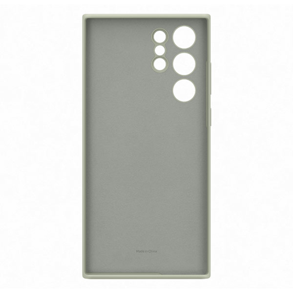 Puzdro Silicone Cover pre Samsung Galaxy S22 Ultra, olive green Puzdro Silicone Cover pre Samsung Galaxy S22 Ultra, olive green