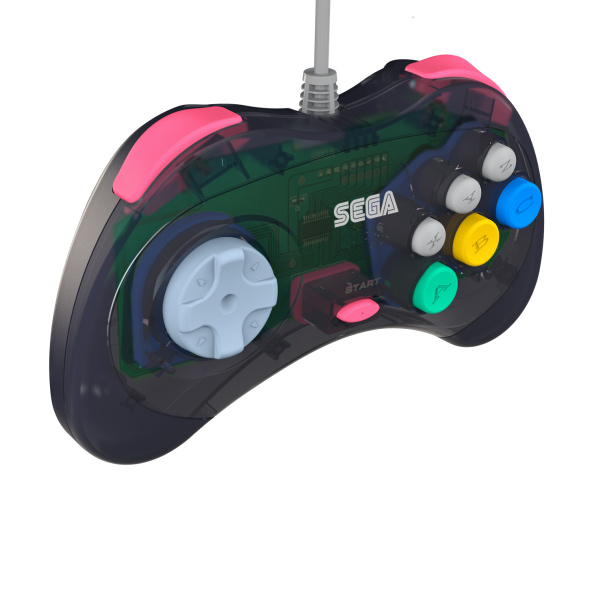 Retro-Bit SEGA Saturn USB, šedý