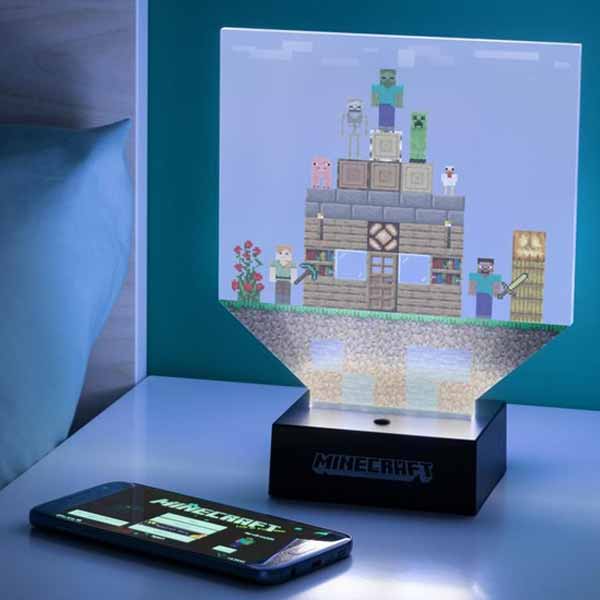 Lampa Build a Level Light 140 stickers (Minecraft)