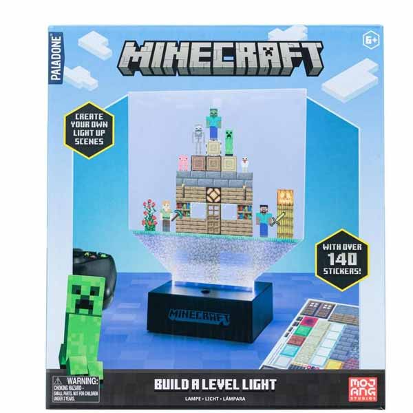 Lampa Build a Level Light 140 stickers (Minecraft)