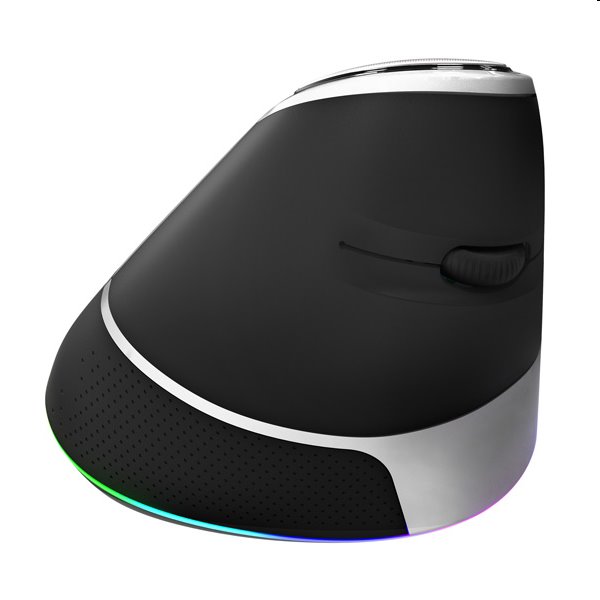 Marvo Myš M708W, 2400DPI, 2.4 [GHz], optická, 7tl., bezdrôtová, čierna, vstavaná batéria, podsvietená, ergonomická, ver