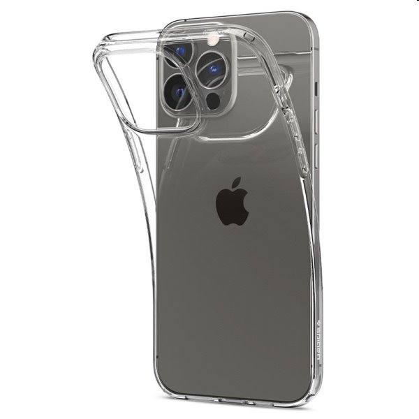 Zadný kryt Spigen Crystal Flex pre Apple iPhone 13 Pro, transparentná