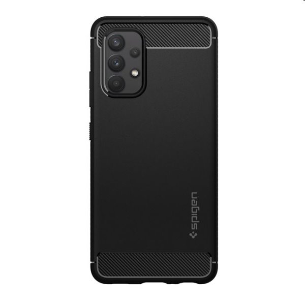 Zadný kryt Spigen Rugged Armor pre Samsung Galaxy A32 (LTE), čierna