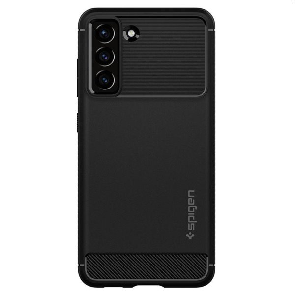 Zadný kryt Spigen Rugged Armor pre Samsung Galaxy S21 FE 5G, čierna Zadný kryt Spigen Rugged Armor pre Samsung Galaxy S21 FE 5G, čierna