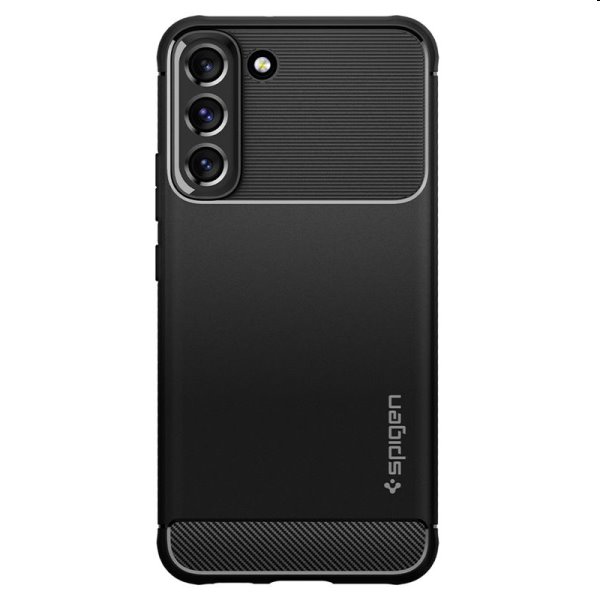 Zadný kryt Spigen Rugged Armor pre Samsung Galaxy S22, čierna