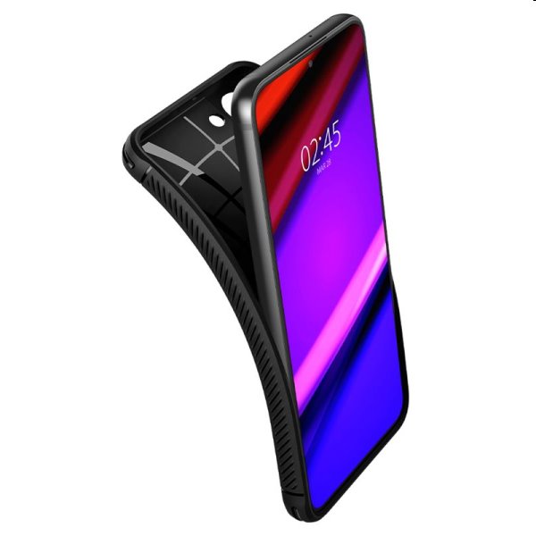 Zadný kryt Spigen Rugged Armor pre Samsung Galaxy S22, čierna