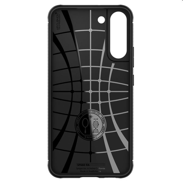 Zadný kryt Spigen Rugged Armor pre Samsung Galaxy S22, čierna