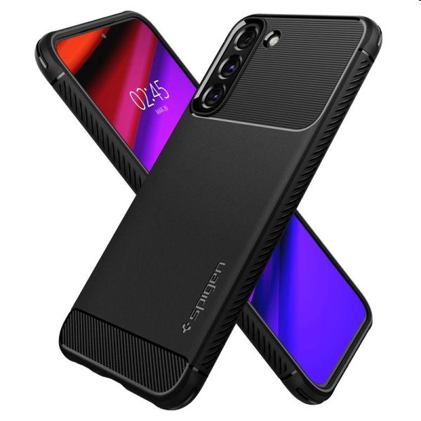 Zadný kryt Spigen Rugged Armor pre Samsung Galaxy S22 Plus, čierna Zadný kryt Spigen Rugged Armor pre Samsung Galaxy S22 Plus, čierna
