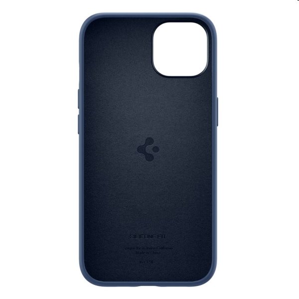 Zadný kryt Spigen Silicone Fit pre Apple iPhone 13, modrá Zadný kryt Spigen Silicone Fit pre Apple iPhone 13, modrá