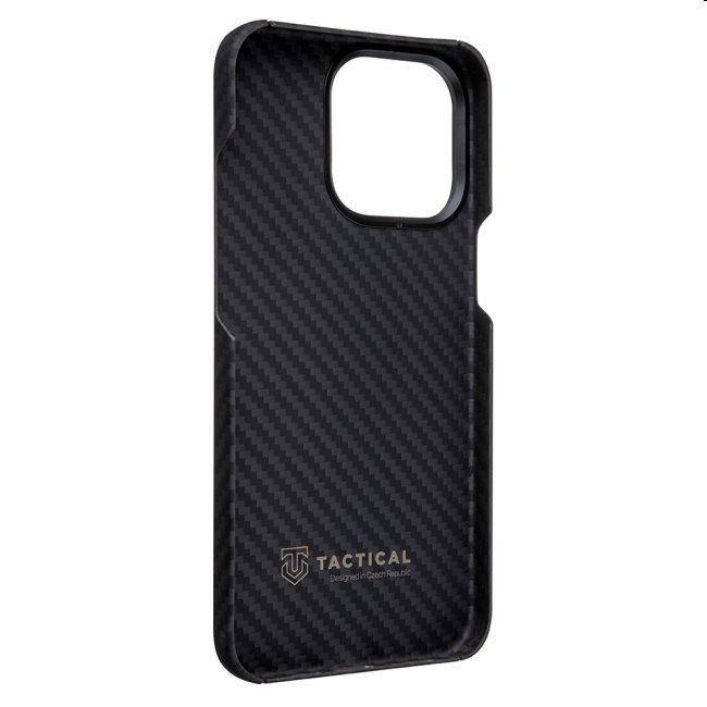 Zadný kryt Tactical MagForce z aramidových vlákien pre Apple iPhone 13 Pro, čierna