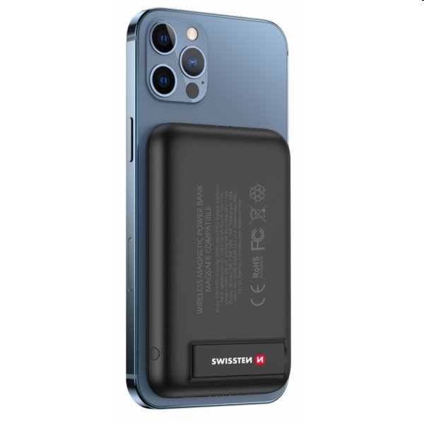 Swissten powerbanka pre iPhone 12, 12 Pro, 12 Pro Max, 13, 13 Mini, 13 Pro Max, 5000mAh Swissten powerbanka pre iPhone 12, 12 Pro, 12 Pro Max, 13, 13 Mini, 13 Pro Max, 5000mAh