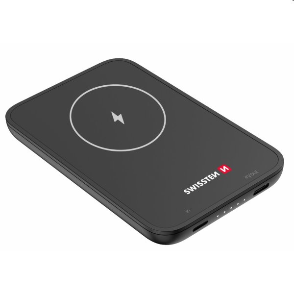 Swissten powerbanka pre iPhone 12, 12 Pro, 12 Pro Max, 13, 13 Mini, 13 Pro Max, 5000mAh Swissten powerbanka pre iPhone 12, 12 Pro, 12 Pro Max, 13, 13 Mini, 13 Pro Max, 5000mAh