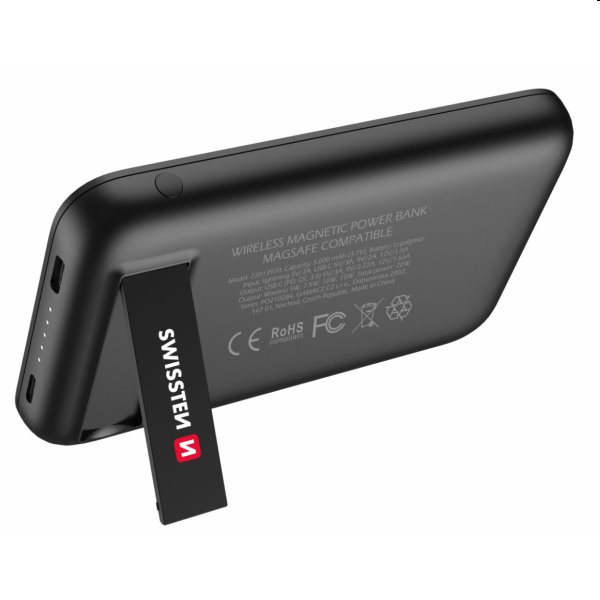 Swissten powerbanka pre iPhone 12, 12 Pro, 12 Pro Max, 13, 13 Mini, 13 Pro Max, 5000mAh Swissten powerbanka pre iPhone 12, 12 Pro, 12 Pro Max, 13, 13 Mini, 13 Pro Max, 5000mAh