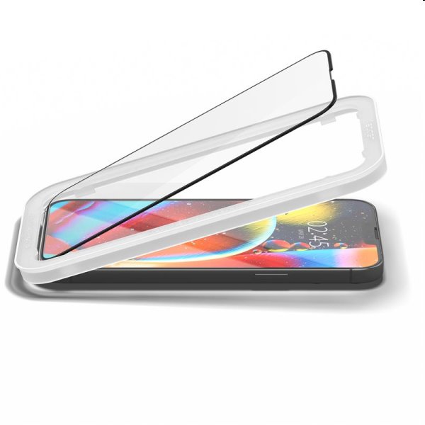 Tvrdené sklo Spigen tR Align Master pre Apple iPhone 14, 13, 13 Pro, čierna, 2 kusy Tvrdené sklo Spigen tR Align Master pre Apple iPhone 14, 13, 13 Pro, čierna, 2 kusy