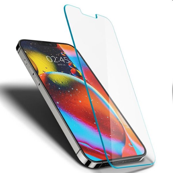 Tvrdené sklo Spigen tR ez Fit pre Apple iPhone 14, 13, 13 Pro, 2 kusy