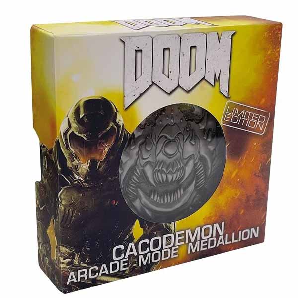 Zberateľský medailón Cacodemon Level Up (Doom)