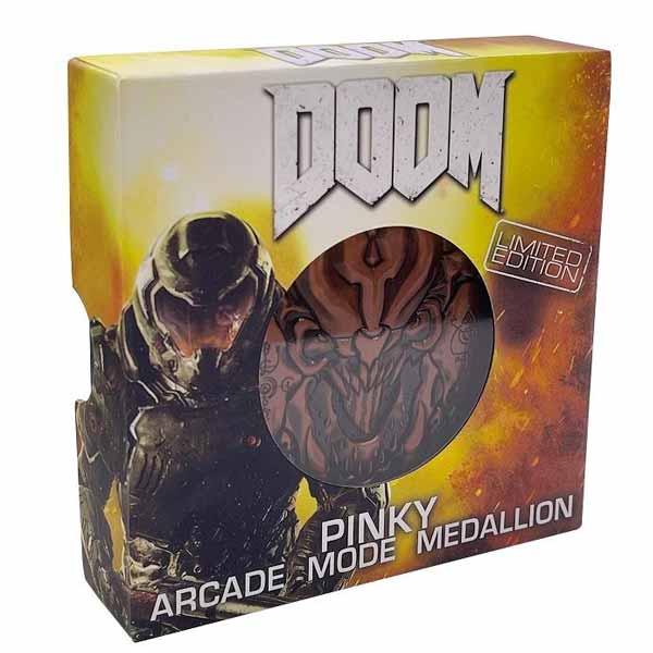 Zberateľský medailón Pinky Level Up (Doom)