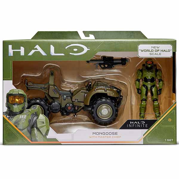 Figúrka Mongoose Vehicle With Master Chief (Halo) Figúrka Mongoose Vehicle With Master Chief (Halo)