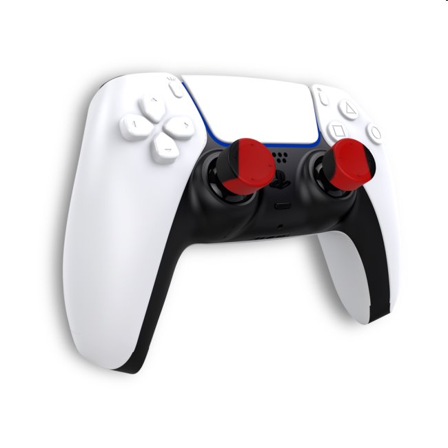 iPega P5006 PlayStation 5 controller cap set, black/red