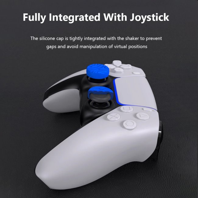 iPega P5029 PlayStation 4/5 krytky na controller, červené/modré