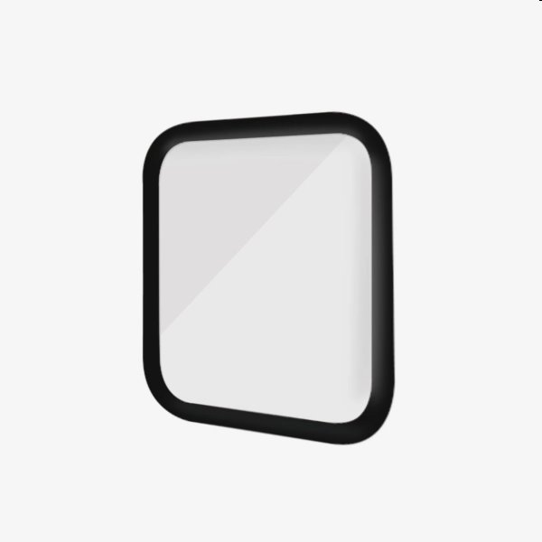 Ochranné temperované sklo s puzdrom PanzerGlass pre Apple Watch 7 40 mm, čierna