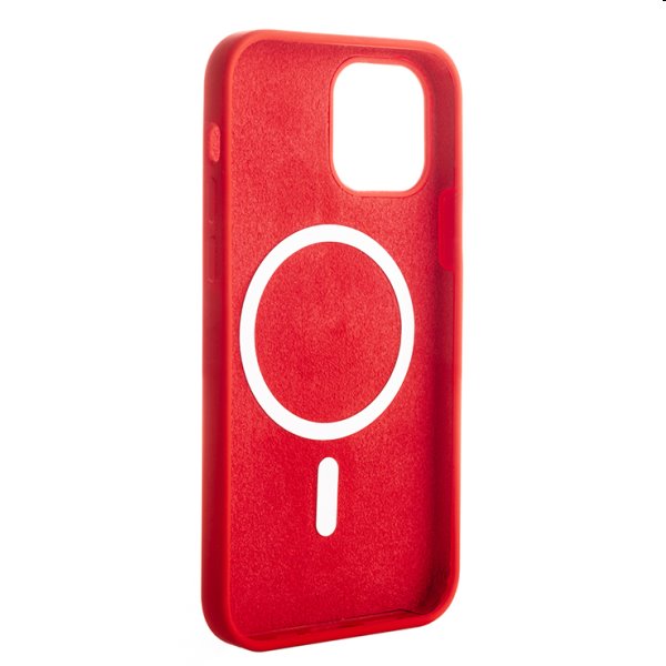 Zadný kryt ER Carneval Snap s MagSafe pre iPhone 12/12 Pro, červená