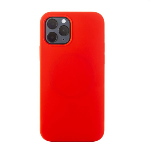 Zadný kryt ER Carneval Snap s MagSafe pre iPhone 12/12 Pro, červená