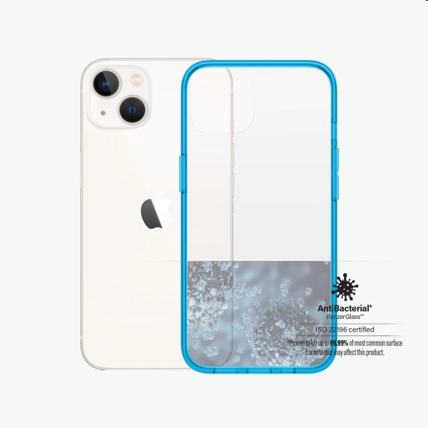 Zadný kryt PanzerGlass ClearCaseColor AB pre Apple iPhone 13, modrá