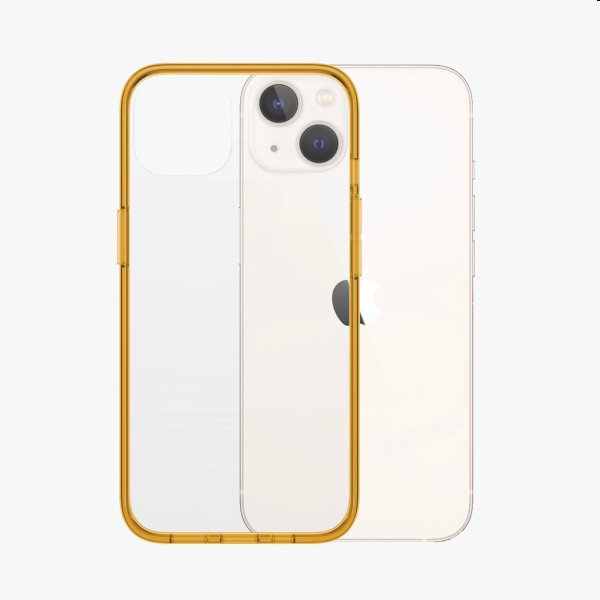 Zadný kryt PanzerGlass ClearCaseColor AB pre Apple iPhone 13, oranžová Zadný kryt PanzerGlass ClearCaseColor AB pre Apple iPhone 13, oranžová
