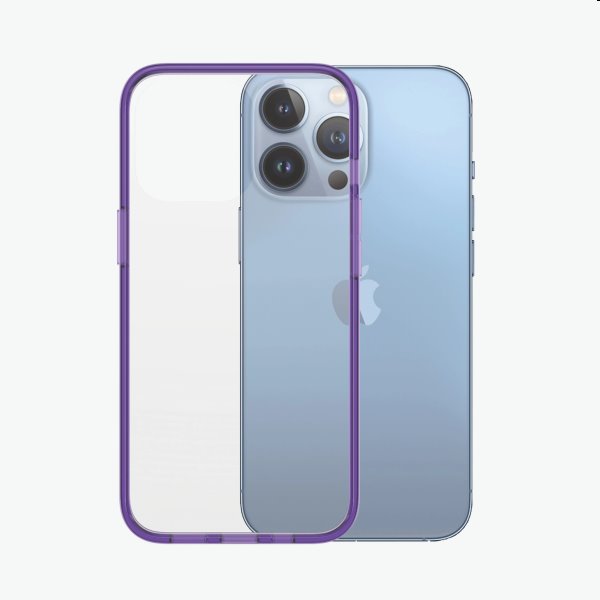 Zadný kryt PanzerGlass ClearCaseColor AB pre Apple iPhone 13 Pro, fialová