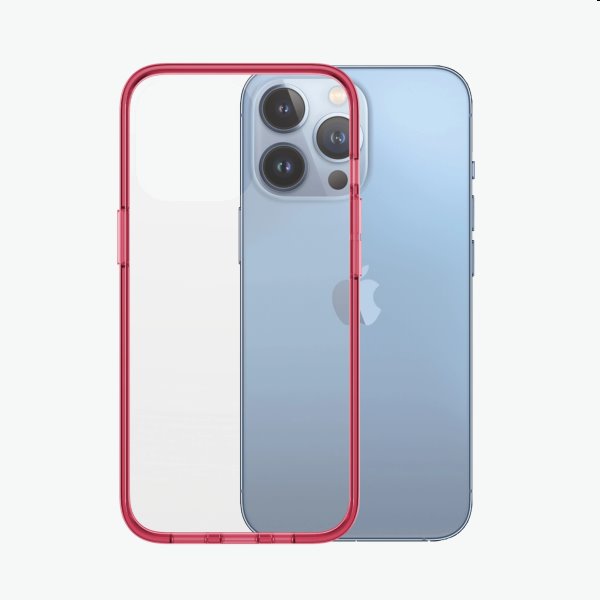 Zadný kryt PanzerGlass ClearCaseColor AB pre Apple iPhone 13 Pro, ružová