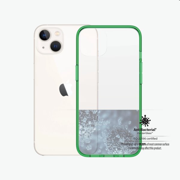 Zadný kryt PanzerGlass ClearCaseColor AB pre Apple iPhone 13, zelená