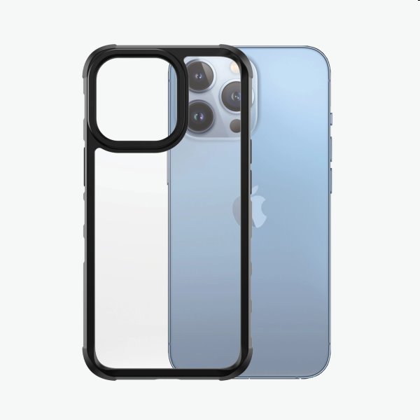 Zadný kryt PanzerGlass SilverBullet ClearCase AB pre Apple iPhone 13 Pro, čierna