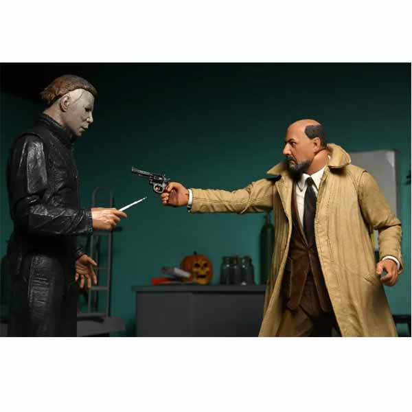Set figúrok Ultimate Michael Myers & Dr Loomis (Halloween)