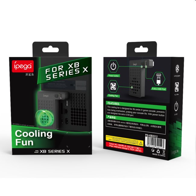 Ventilátor iPega XBX012 pre Xbox Series X Ventilátor iPega XBX012 pre Xbox Series X