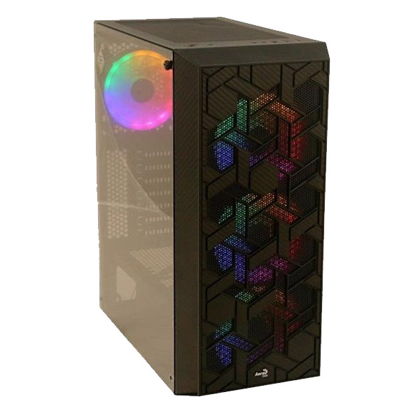 Aerocool MLG Hive PC skrinka ATX RGB LED