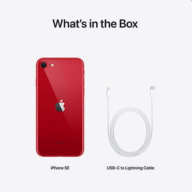 Apple iPhone SE (2022) 128GB, (PRODUCT)červená