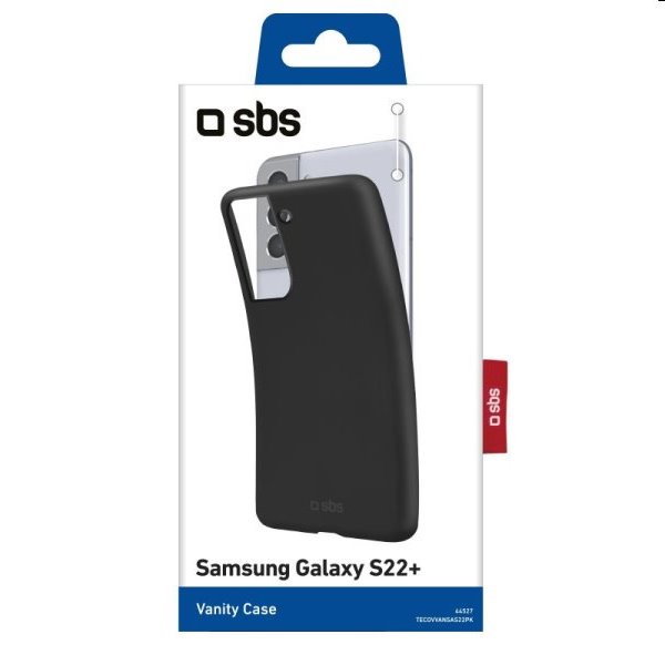 Zadný kryt SBS Vanity pre Samsung Galaxy S22 Plus, čierna Zadný kryt SBS Vanity pre Samsung Galaxy S22 Plus, čierna
